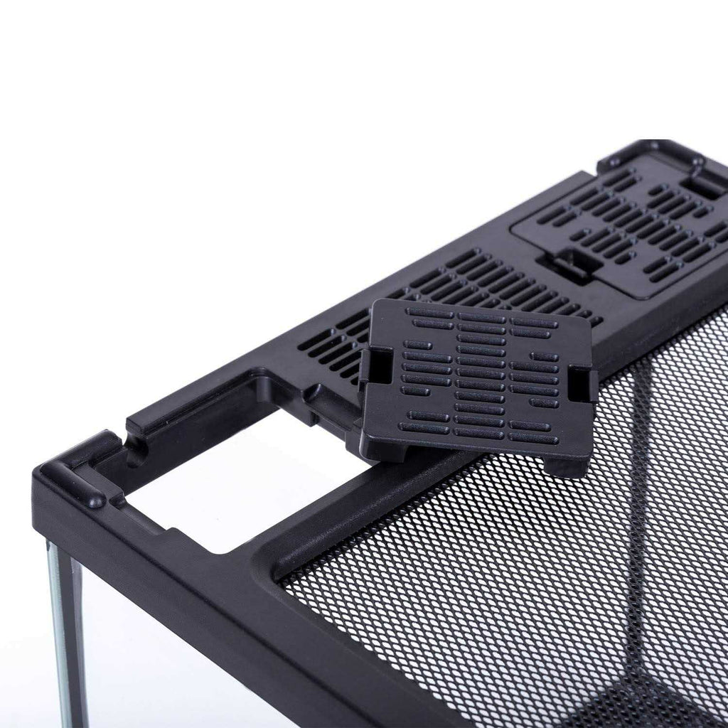 Glass Terrarium Tank 8x8x12 Front Opening Q871