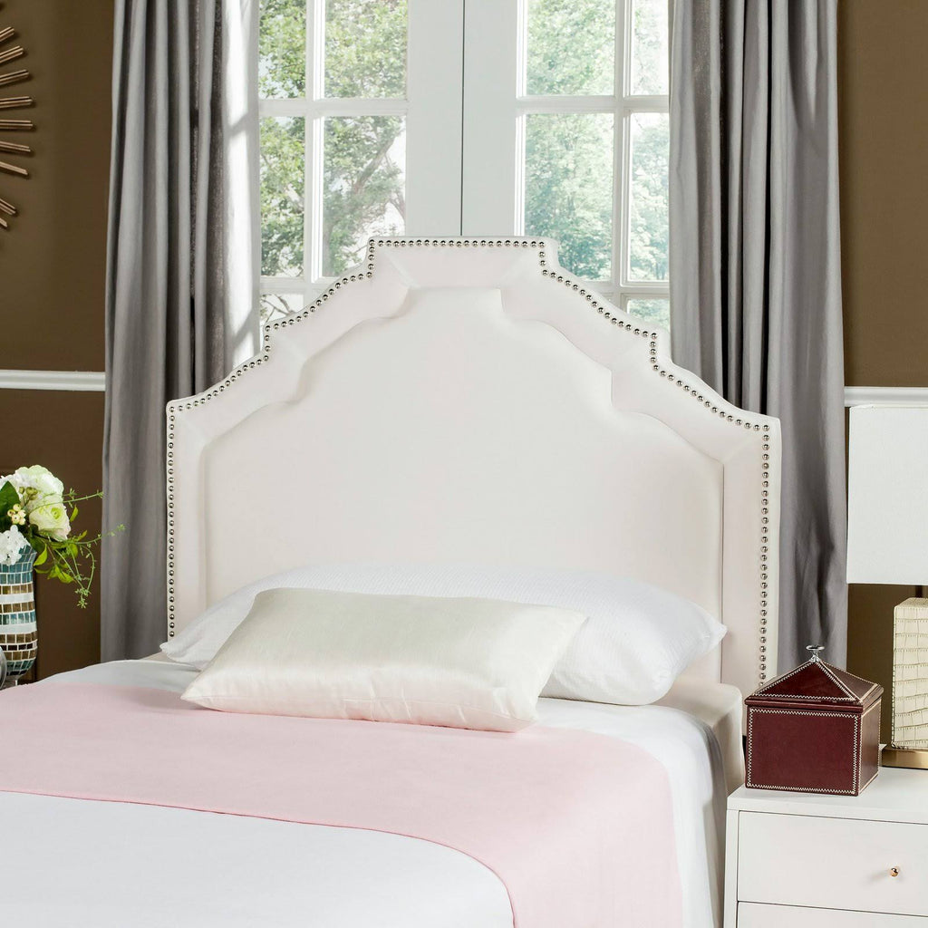 White Queen Headboard S443