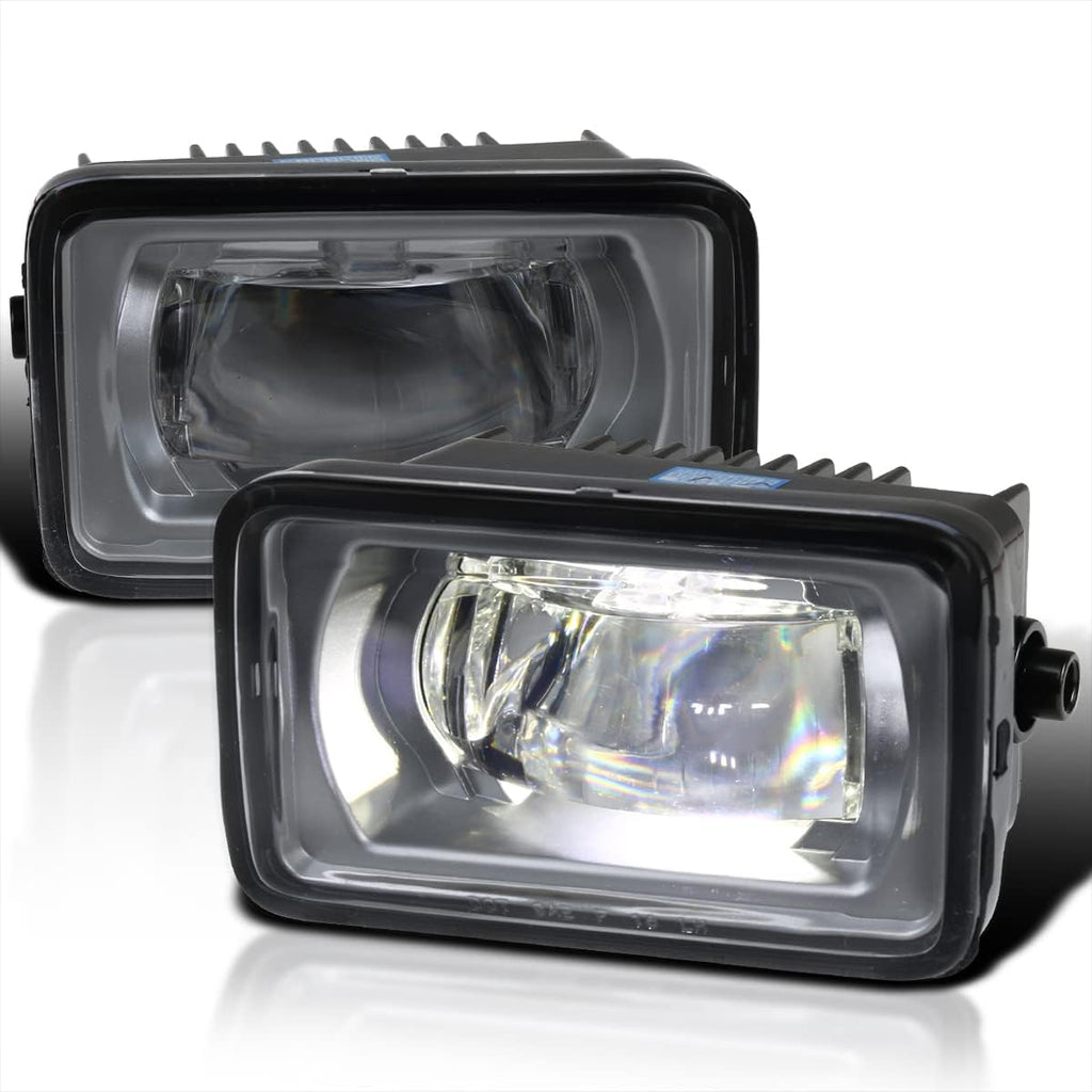 Smoke Lens LED Fog Lights Compatible with Ford F250 F350 Super Duty 2017-2018 Pair O723477