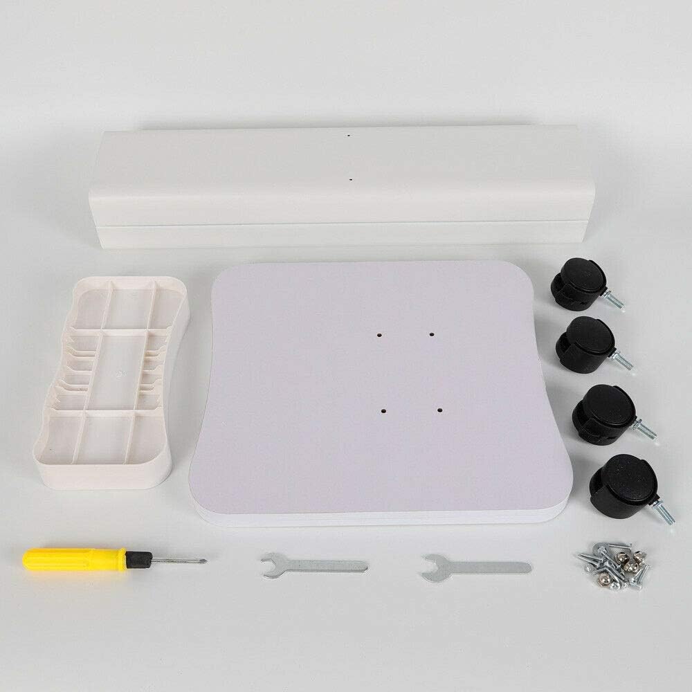 Rolling Cart Beauty Salon Trolley with 4 Wheels Aluminum P144