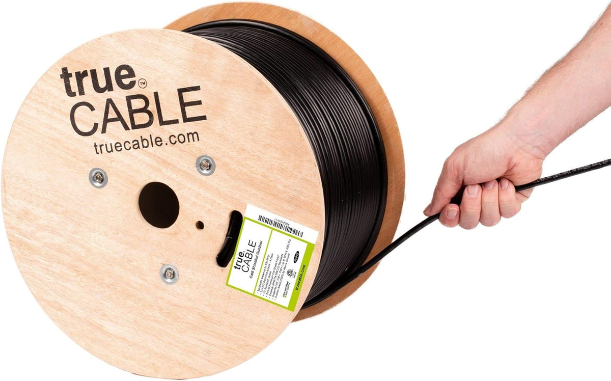 1000ft Shielded Cat6 Outdoor Bulk Ethernet Cable L70953