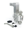 Stainless Steel 2.5 Shank Drop Hitch with 1-7/8 & 2 Ball T85114