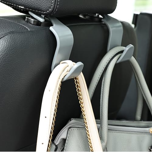 Car Seat Headrest Hook 4 Pack Black L269129