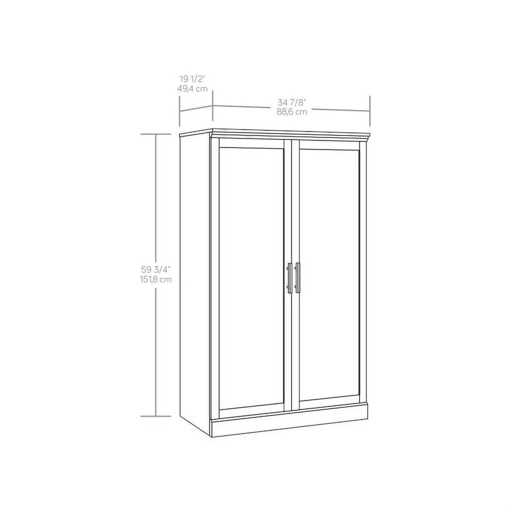 Engineered Wood Storage Cabinet in Prime Oak A1612