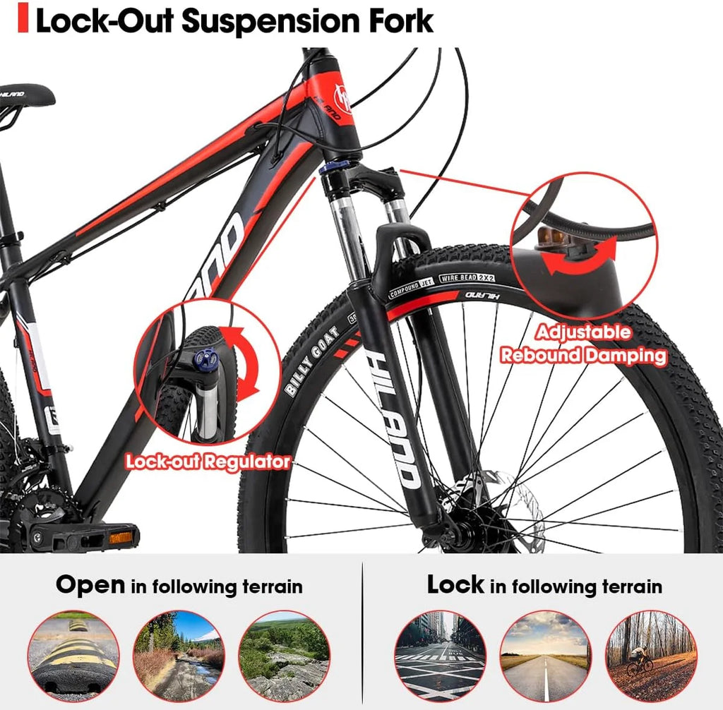 29 Inch Black Hardtail Mountain Bike A437808