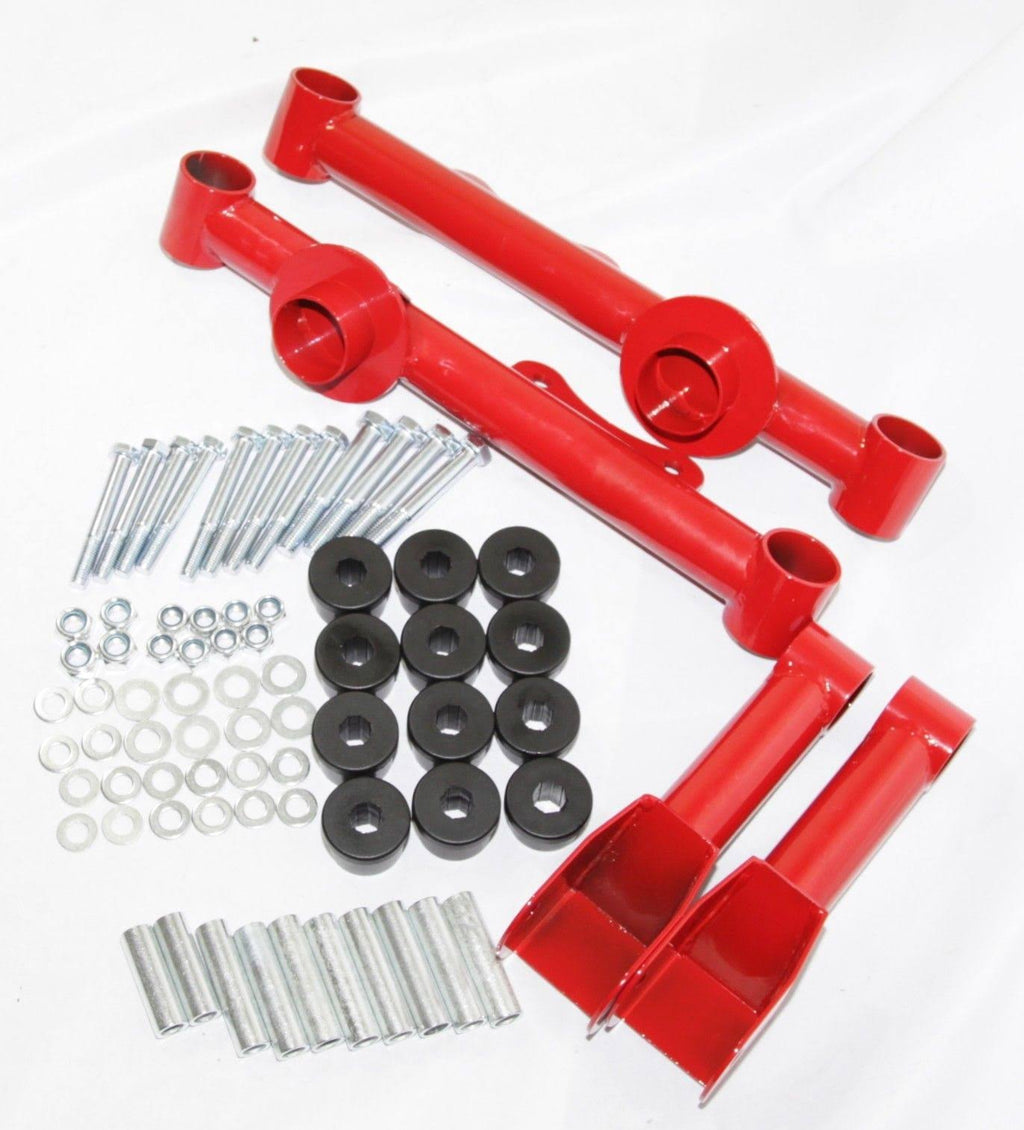 Red Tubular Control Arms for Ford Mustang L914078