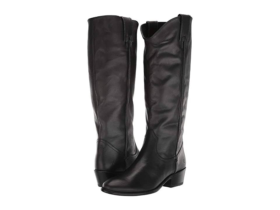 Black Wide Calf Pull On Boots H984
