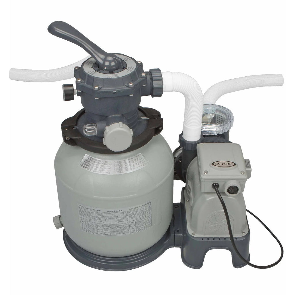 18ft X 52in Ultra Frame Pool Set with Sand Filter Pump U374435