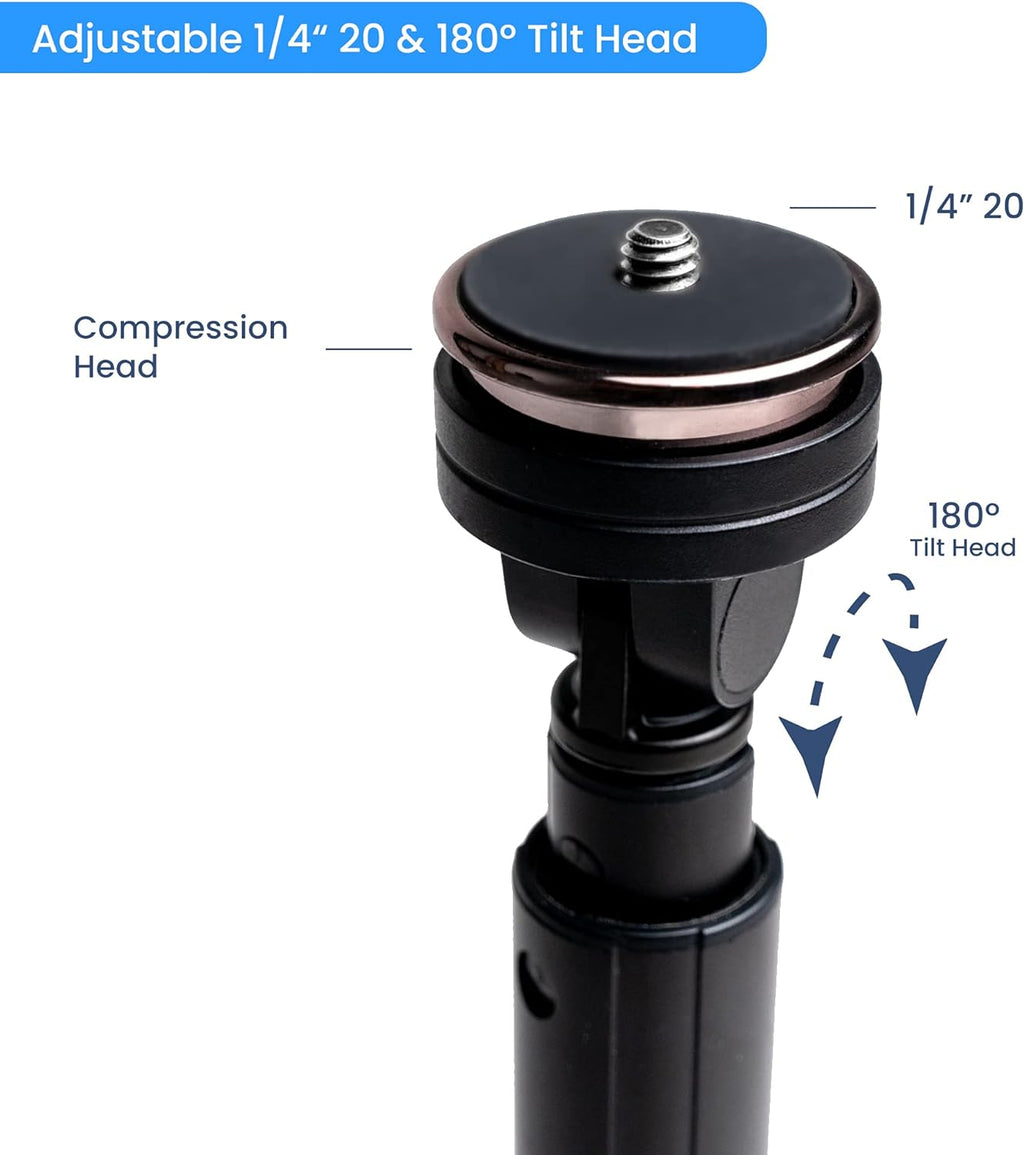 Adjustable 5ft Aluminum Light Stand Tripod D972