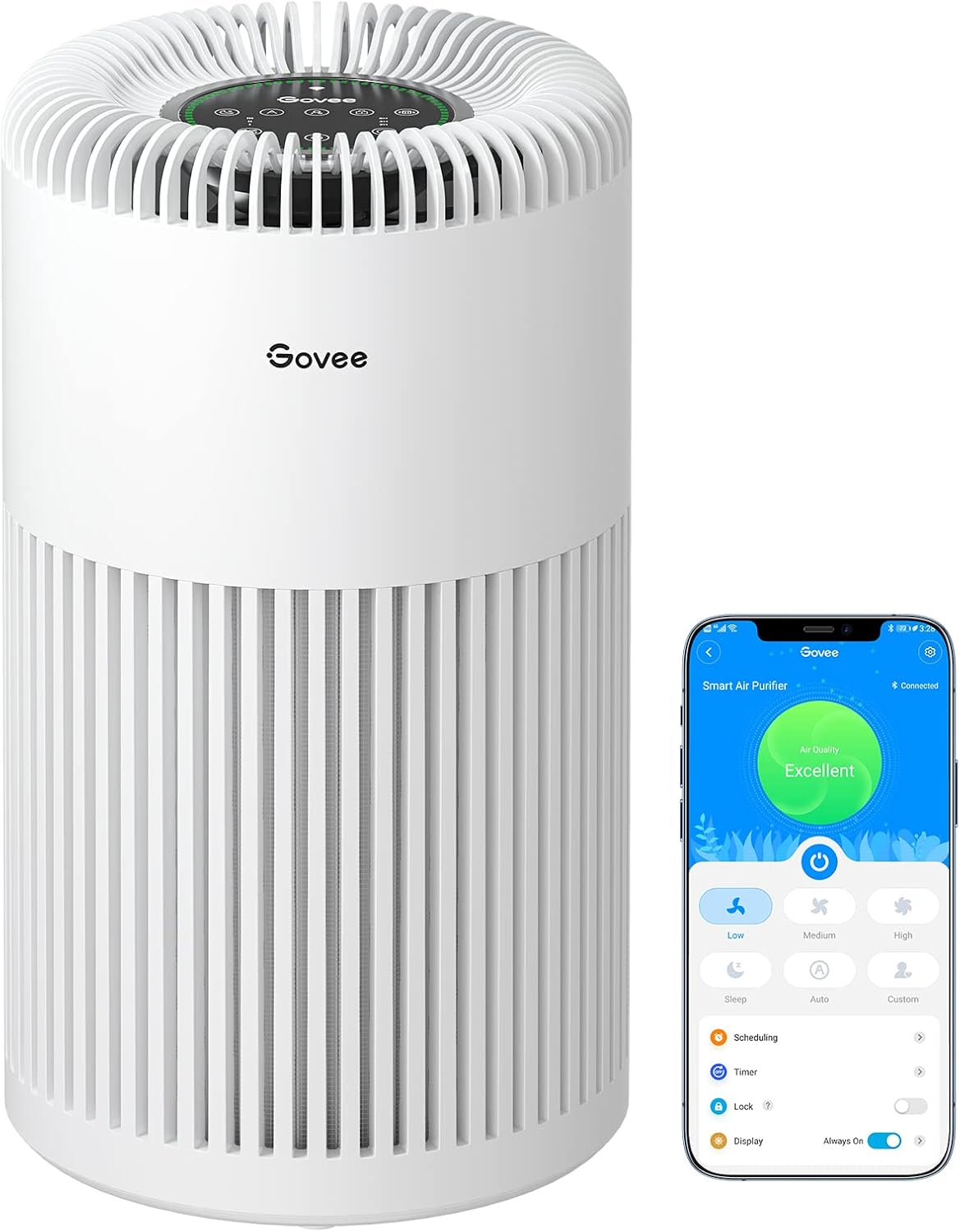 Smart Air Purifier with H13 True HEPA Filter E723