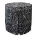 60” Round Table Cloth Black I39497