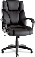 Black Leather High-Back Swivel/Tilt Chair T5831