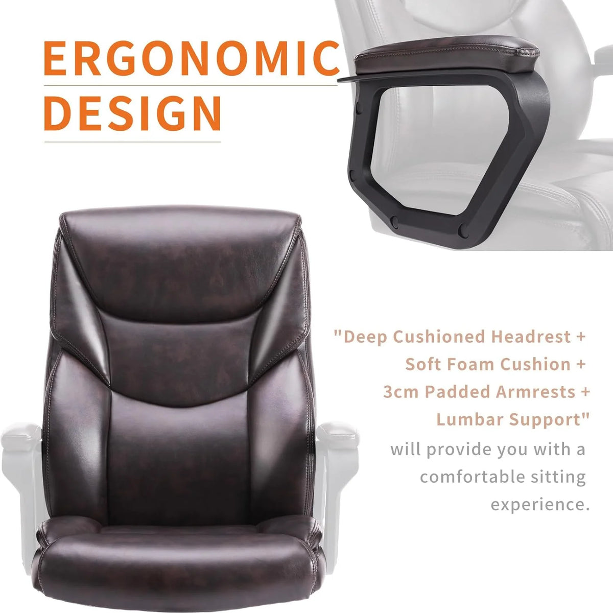 Black Office Desk Chair J374504