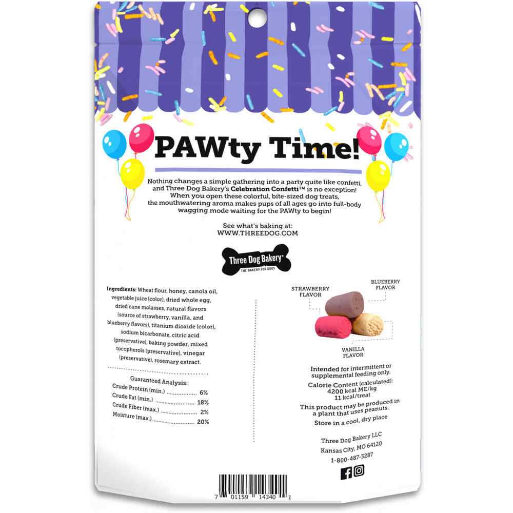 Confetti Bites Dog Treats A363