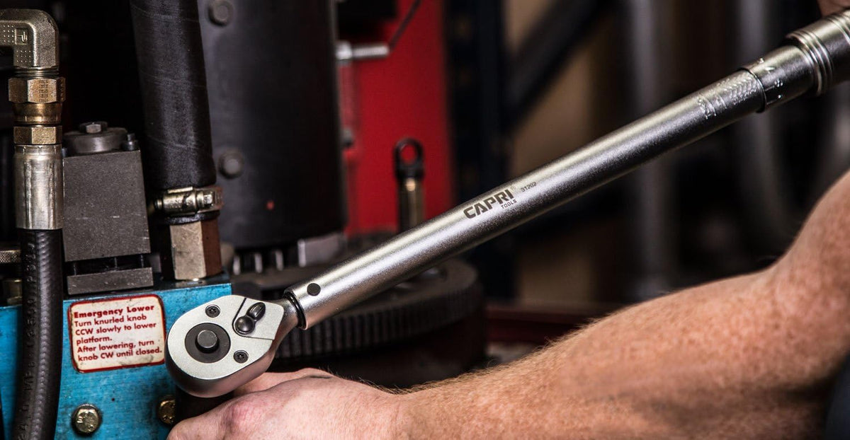 100-150 Foot Pound Industrial Torque Wrench, 1/2 Drive O428