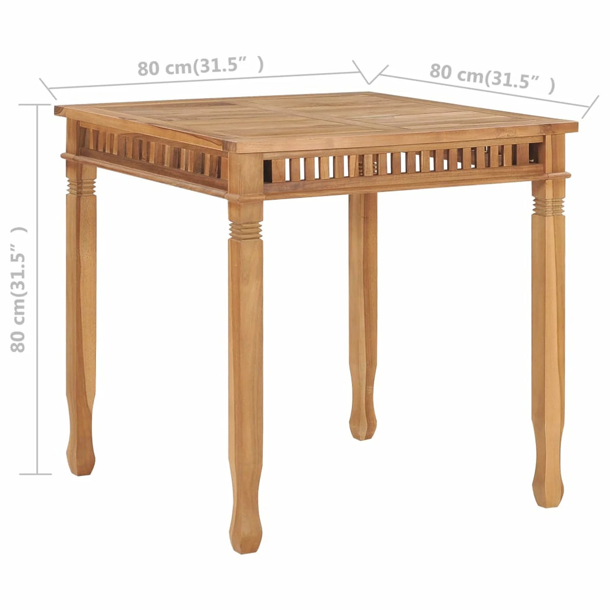 Teak Wood Dining Table G10445