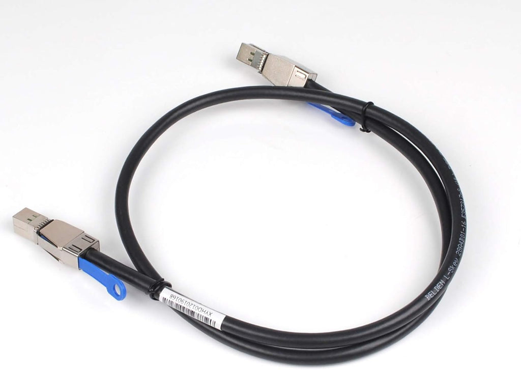 External Mini SAS HD Cable, SFF-8644 to SFF-8644, 1 Meter 3.3ft Pack of 2 V8335