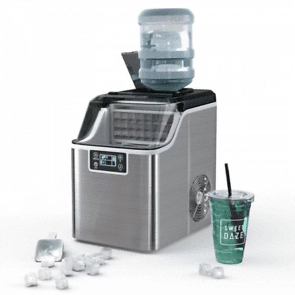Electric Ice Maker 40 Lbs/24H Countertop Machine Q86342