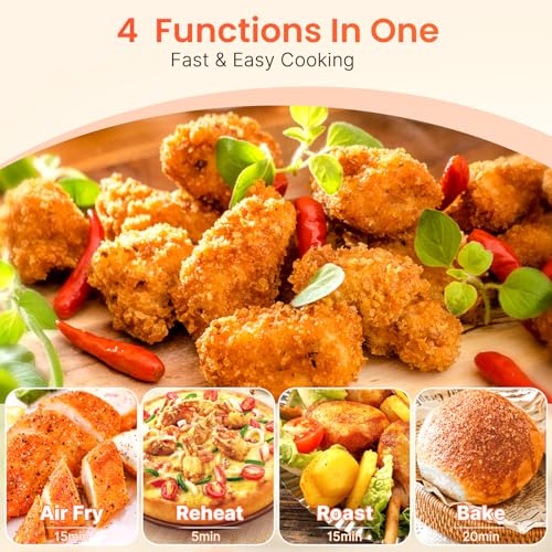 2.1Qt Compact Digital Air Fryer T511