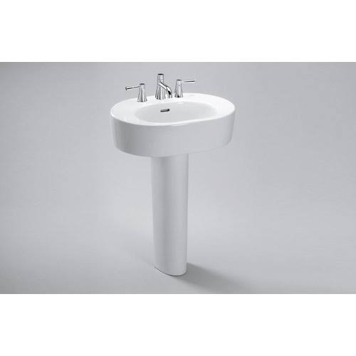Cotton Pedestal Lavatory Single Hole N83219