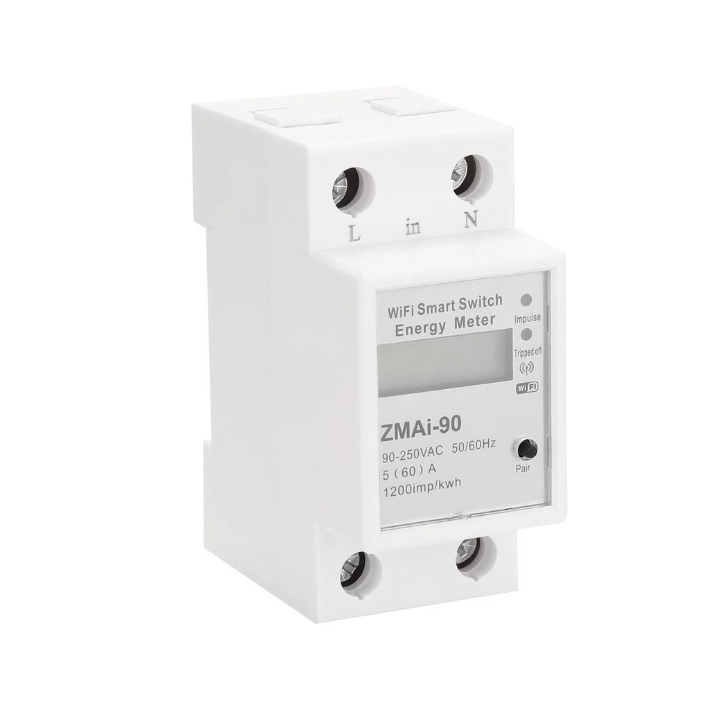 Single-Phase Din Rail Wifi Energy Meter C3409