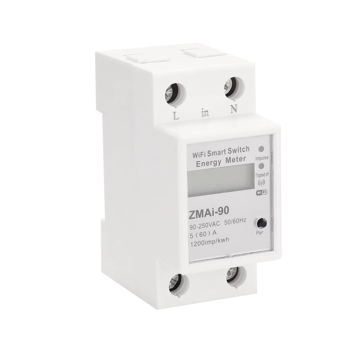 Single-Phase Din Rail Wifi Energy Meter C3409