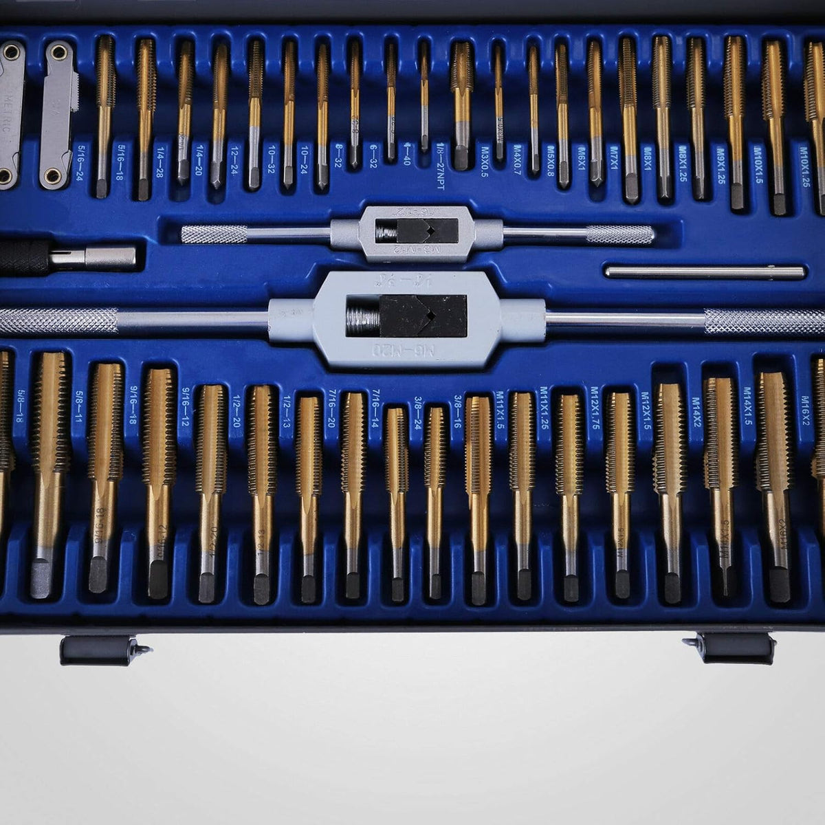 86-Piece Tap and Die Set Metric Titanium Steel A2991