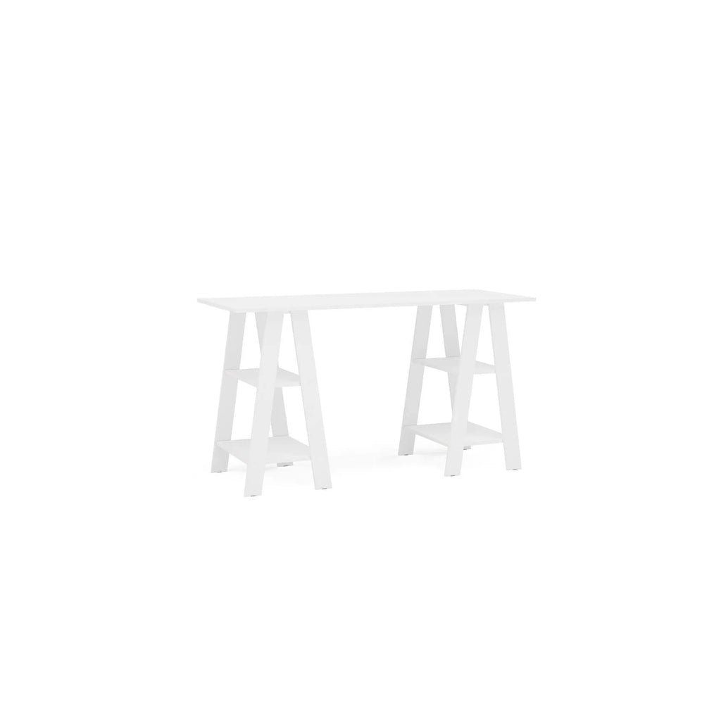White Sawhorse Writing Desk E27867