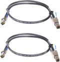 External Mini SAS HD Cable, SFF-8644 to SFF-8644, 1 Meter 3.3ft Pack of 2 V8335