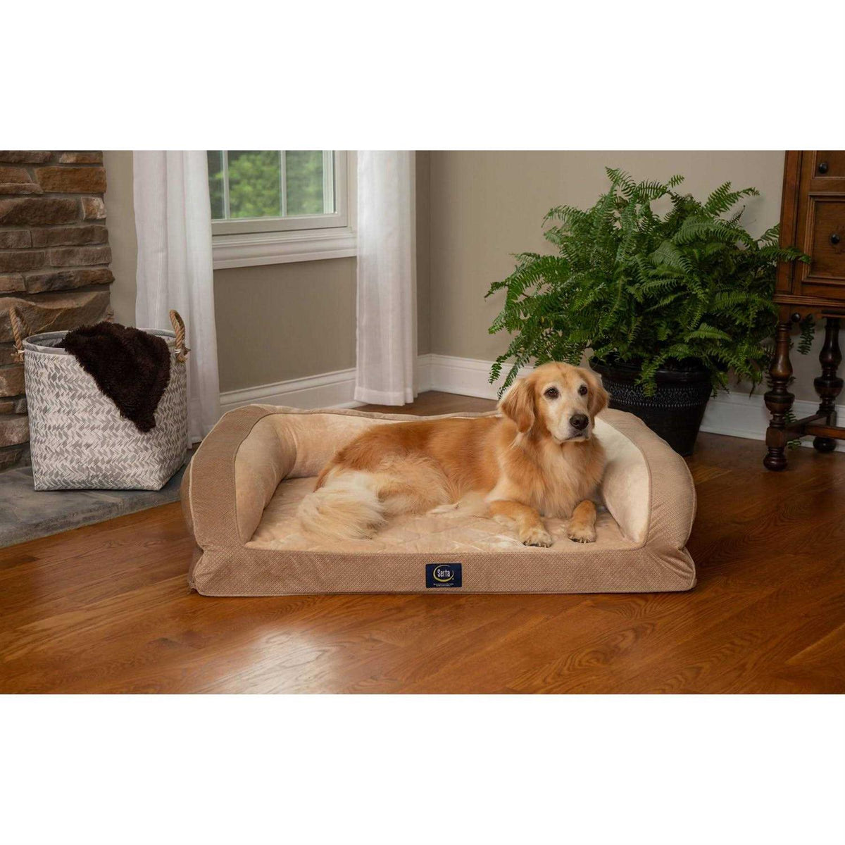 Quilted Couch Cat & Dog Bed M28524