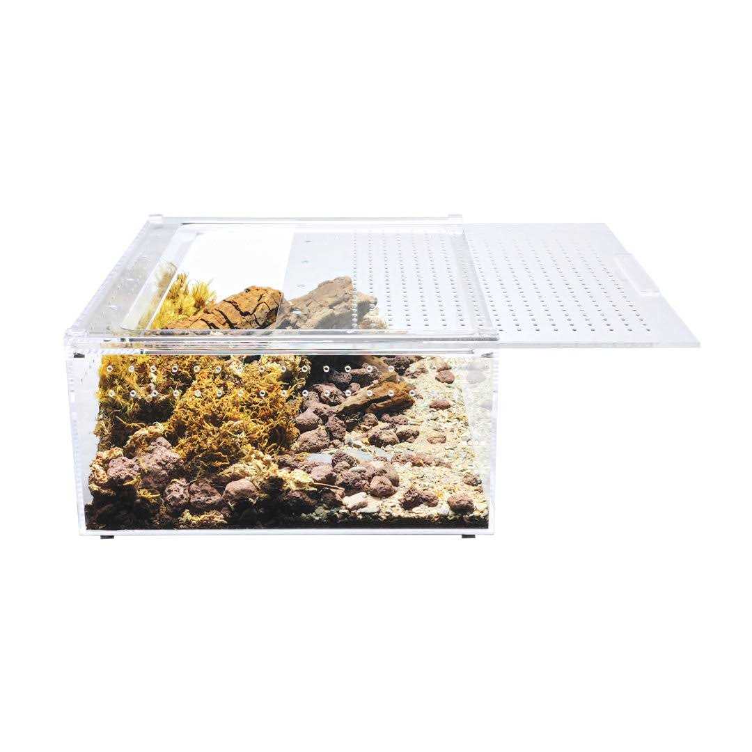 Acrylic Terrarium Extra Large Flat K7819