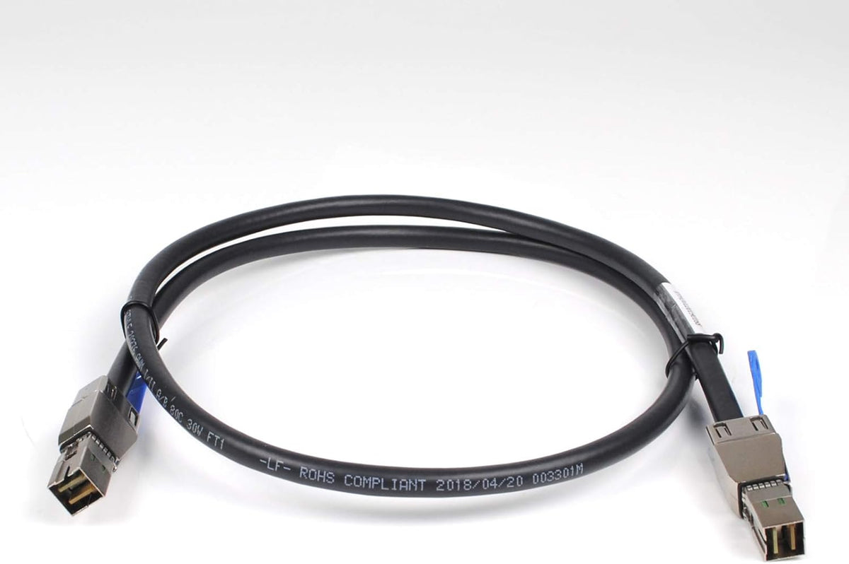 External Mini SAS HD Cable, SFF-8644 to SFF-8644, 1 Meter 3.3ft Pack of 2 V8335