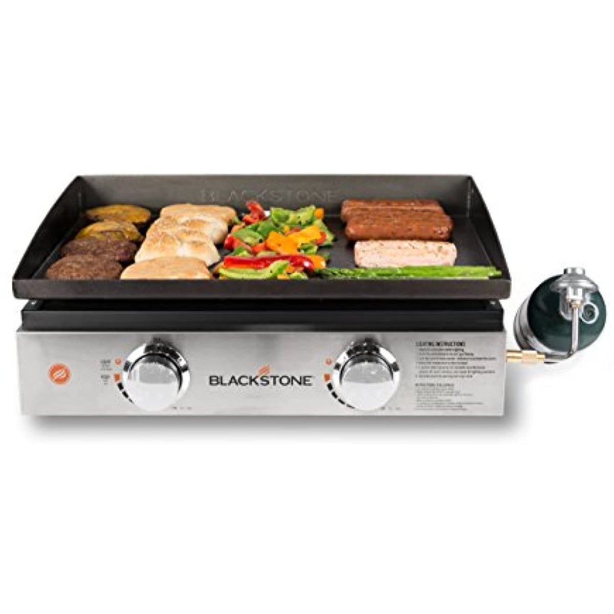 22" Tabletop Griddle Grill, Black R927