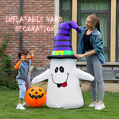 8FT Inflatable Yard Decor with Built-in LED Light W40721