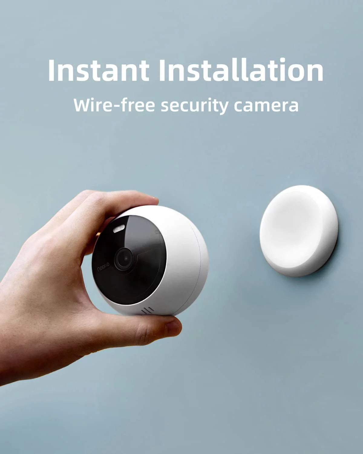 Wireless Outdoor Security Camera 1080p Battery Powered Color Night Vision O91667