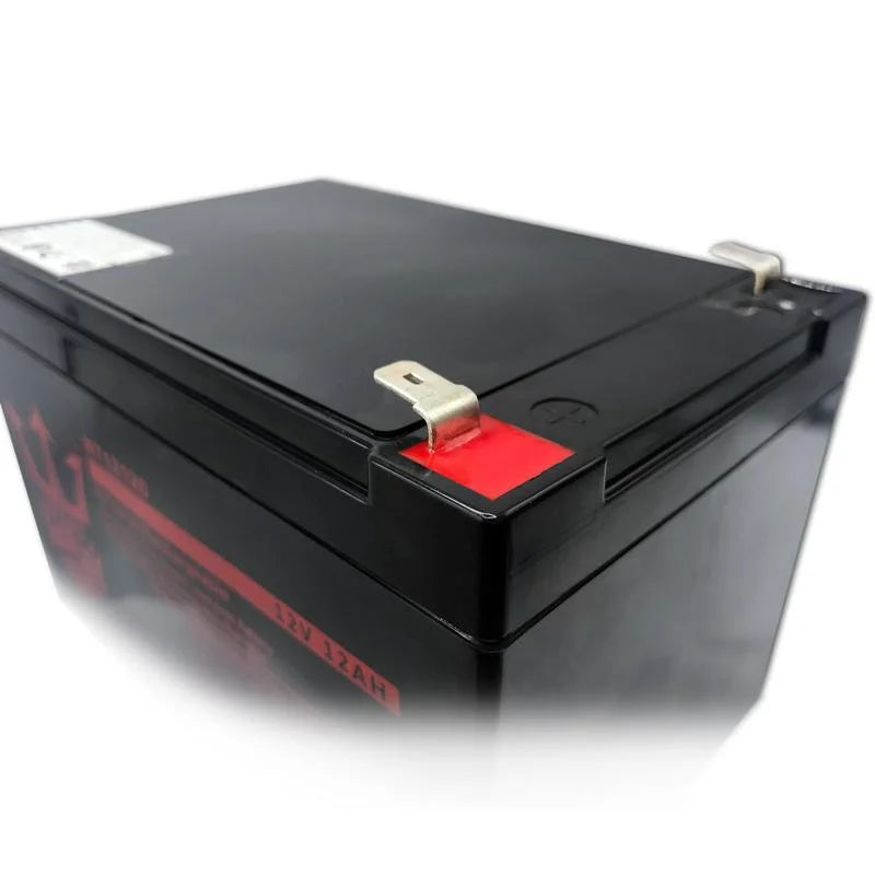 3 Pack 12V 12Ah Replacement Electric Scooter Battery W128476