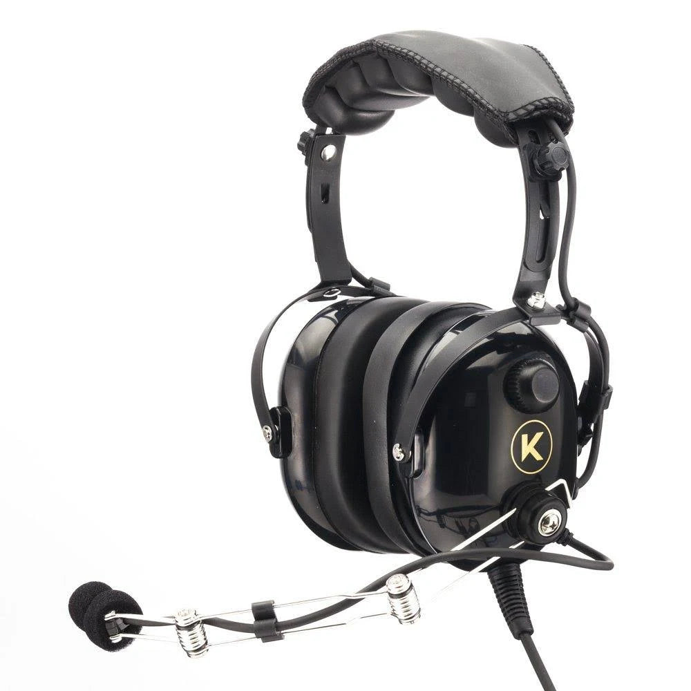 Black PNR Pilot Aviation Headset L912246