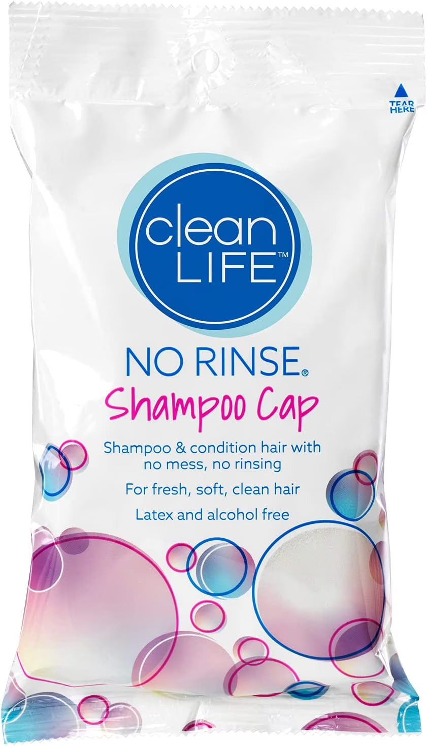 No Rinse Shampoo Cap (5-Pack) U4490