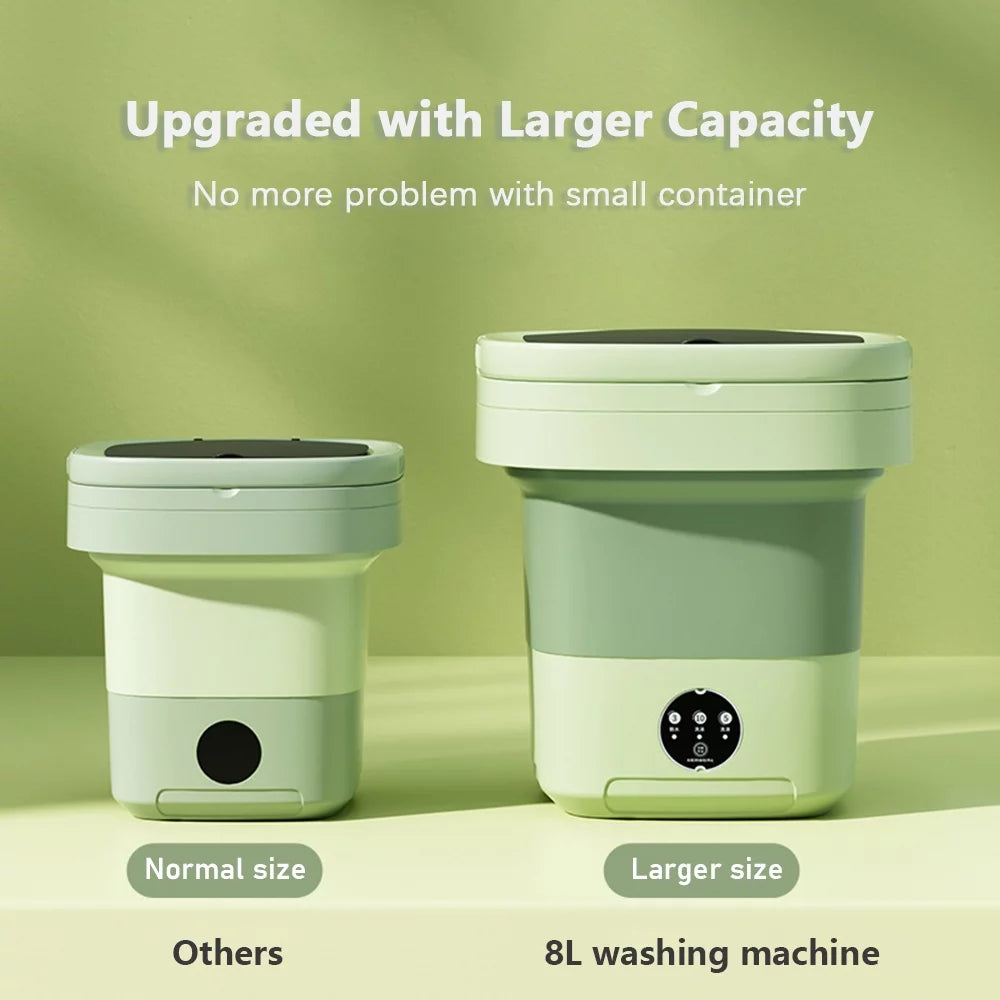 8L Portable Washing Machine with UV Sterilization Q925