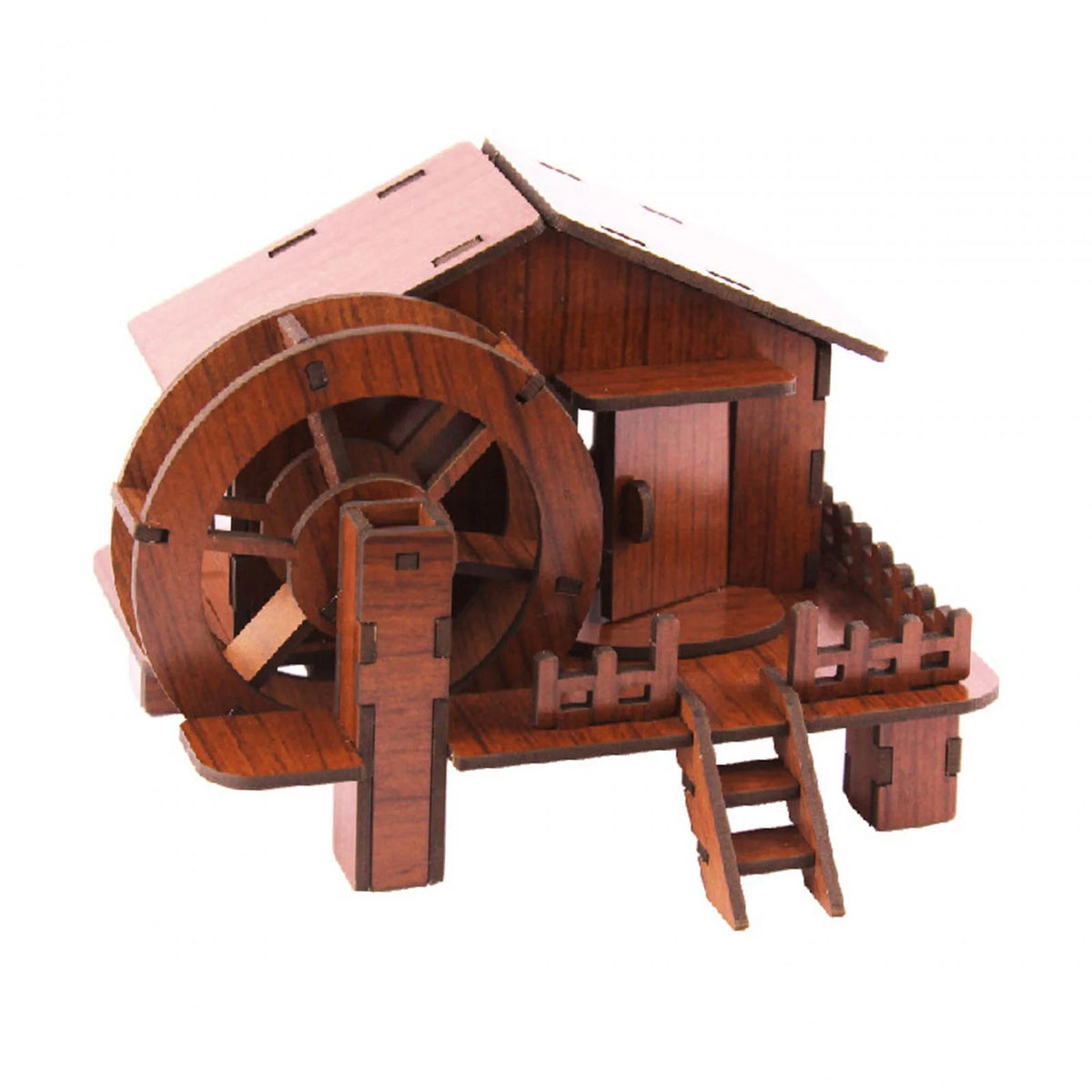 3D Wooden Puzzle House Construction Toy DIY Craft Learning Toy O776617