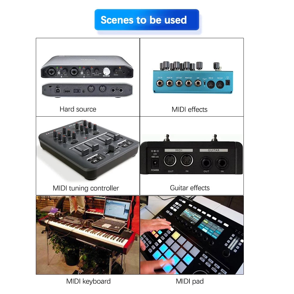 USB to MIDI Host MIDI Interface L20855