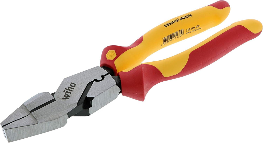 Insulated Lineman’s Pliers with Crimpers 9.5-inch Pack of 2 W370
