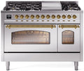 48 Dual Fuel Propane Gas Range Stainless Steel G566309