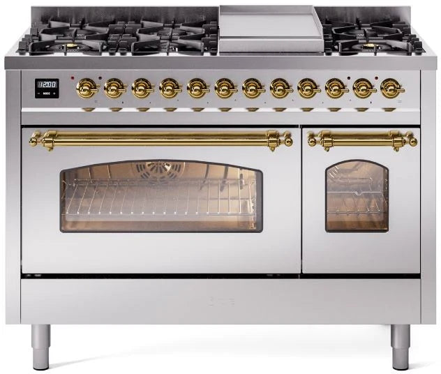 48 Dual Fuel Propane Gas Range Stainless Steel G566309