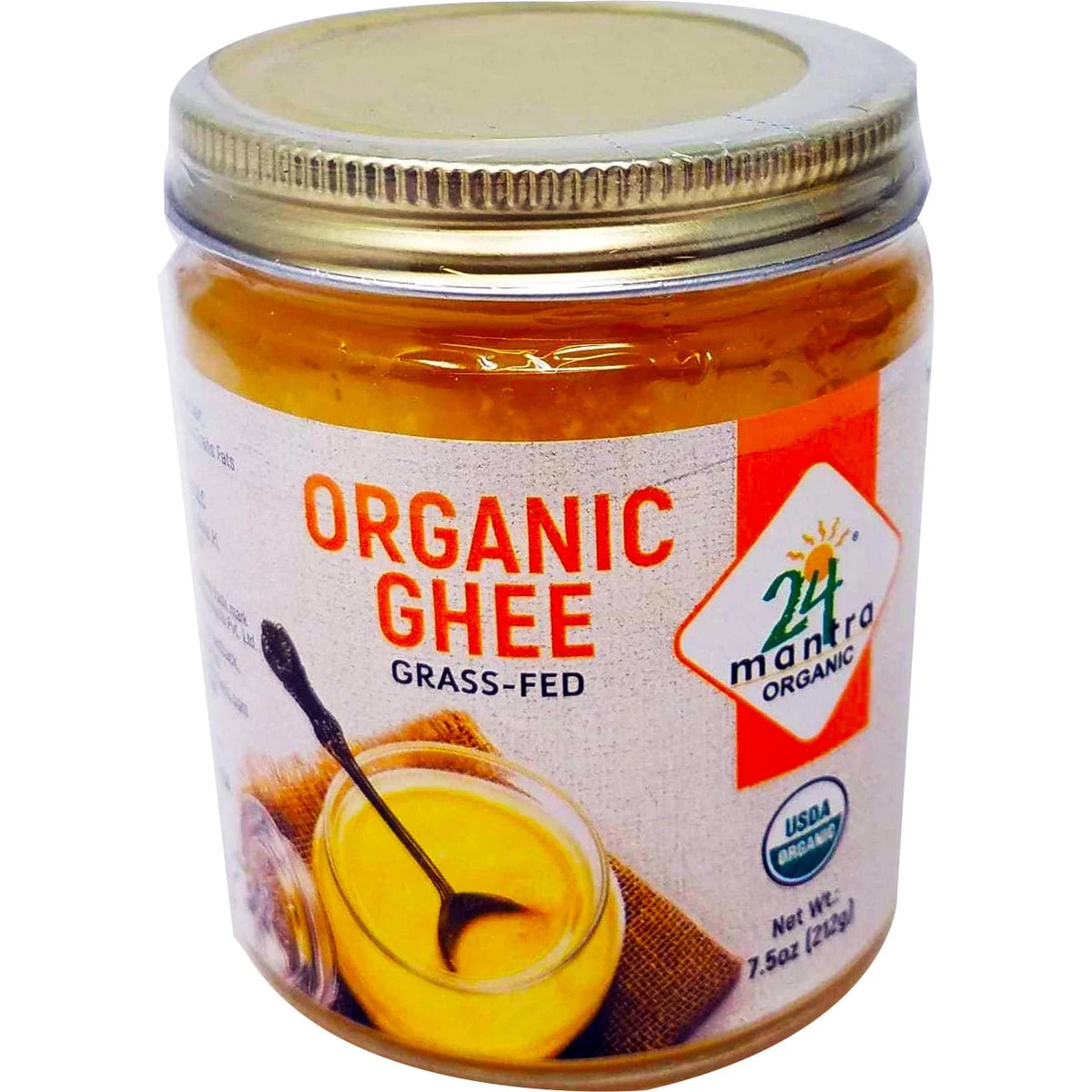 Organic Grass-Fed Ghee 7.5 oz Z715