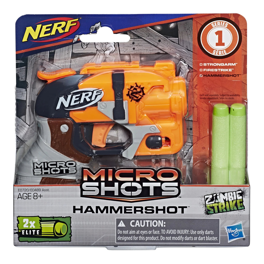 Nerf MicroShots Hammershot H678