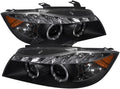 Clear Dual Halo Projector LED Headlight C353