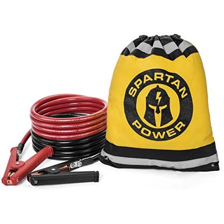1/0 AWG 10 Foot Heavy Duty Jumper Cables Set U76676