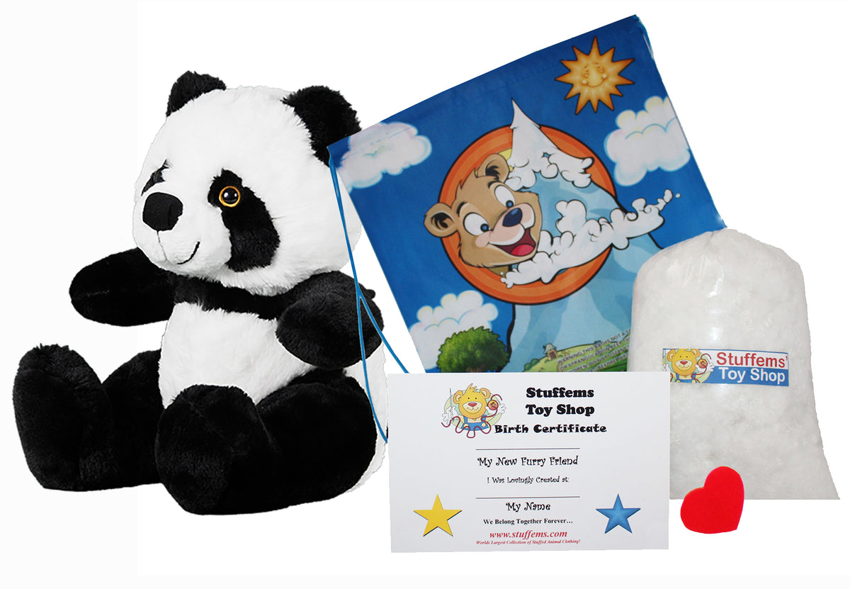 Stuffed Animal 16" Panda Kit with Backpack T901