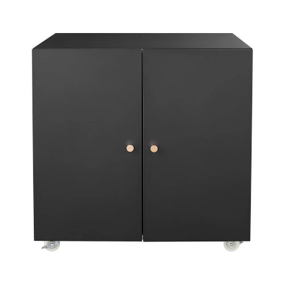 White 2 Door Steel Copier Cabinet V7489